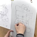 뎃생, 연필인물화(야간) | 창원성인취미미술/ 색온도 화실 수업후기