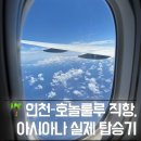 232 | ✈️ 아시아나항공 OZ231 &amp; OZ232 탑승 후기 (인천–호놀룰루 왕복)