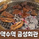 금성 숯불갈비 | 약수역 고기집 , 숯불구이전문점 금성회관 : 설화양념갈비 2인분 + 된장찌개 주문 후기 ( 주차정보 )