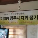 (사)한국장애인연맹경기DPI 광주시지회 이미지