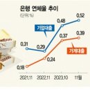 은행 연체율 4년만에 최고…기업 증가율이 '가계의 2배' 이미지