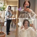 GY소프트 | 더티스 착샷 후기 리본후드 봄 버전 그레이, TWO-WAY RIBBON OFF SHOULDER HOODIE, ANGEL JACQUARD FUR...