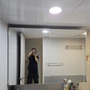 청라SKVIEW아파트경로당 | 경기 광명 화장실 슬라이드장 거울 한장만 교체