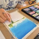 오일파스텔로 색감 표현하기 이미지