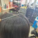 정수리 볼륨 고민 해결 구미 도량동 러블랑헤어 뿌리펌 후기