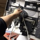 A1407 | 시네마 모니터 27인치 케이블 교체 모델명: A1407 썬더볼트 케이블교체