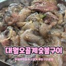 기대만족 양구점 | 양구 맛집 대월 오골계 숯불구이 | 가정집 숨은 맛집 오골계 처음 먹어본 후기