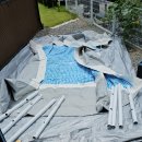 전원주택 코스트코 인텍스 수영장(솔트워터시스템 필터펌프) 설치 후기