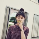 사과 쪼개기가 특기인 김유정.gif 이미지