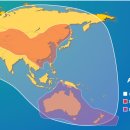 AsiaSat 4 at 122.2°E 시청 가능 구역 ..... 이미지