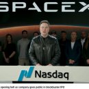 LIVE: SpaceX debuts on the Nasdaq exchange(스페이스X(SpaceX)가 종목 코드 SPCX로 나스닥(N 이미지