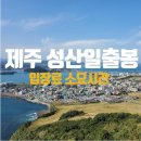 송이토산품 | 10월의 성산일출봉 입장료 소요시간 주차요금