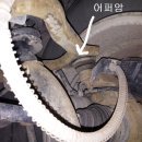 렉스턴2 앞바퀴쪽 로우암의 볼조인트 교체(22mm에서 24mm로, 치수는 너트 치수임) 이미지