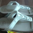 발 편한 핏플랍 쪼리 피에트라 화이트 230~240 이미지