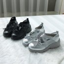 리본레이 | 발등에 리본이 쏙! 레이뷰 망사 콤비 스니커즈 후기 (시원한 메쉬와 5cm 통굽의 만남)