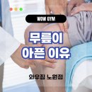 우주스크린골프 | [노원골프] 운동할 때 무릎이 아픈 이유, 와우짐 노원점에서 체크하세요!