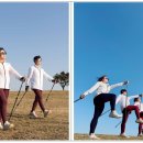 전신 걷기 운동 노르딕 워킹 이미지