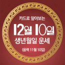 오늘의 운세 --- 2024년 12월 10일(음력 11월 10일) 戊申 화요일 이미지