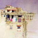 수채화와 여행스케치 이미지