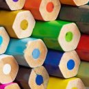 색연필 그림 이미지