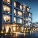 코코모텔2 | 청주 청원구 내수읍 코코모텔에서 이동 중 잠시 숨 고른 늦가을 밤