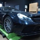 [미사 카젠모터스] SL65 AMG 블랙 바디킷 (R230) V12 바이터보 엔진 체크등에 의한 V12엔진 점화플러그 (24EA), 점화코일 (좌,우), 볼테이지 컨버터 교환 !! 이미지