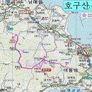 ﻿호구산 등산지도(군립공원) 등산지도(경남 남해) 이미지