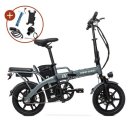 나노휠 커브14 접이식 면허필요없는 전동 전기자전거 이미지