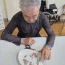 전사지이용 접시꿍시기 이미지