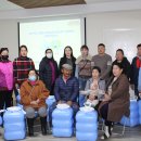 몽골 바가노르 게르촌 취약계층 가정에 건강 위생 식수통 지원 이미지