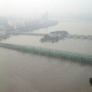 정릉천 제방 이미지