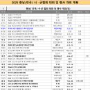 2025년 충남/전국/ 시 - 군협회 대회 및 행사 계획 안내 이미지