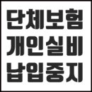 단체실비보험 있어서 개인실비 납입중지 후 재개하면 어떻게 되나요? 이미지