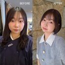 지민6 | 압구정미용실 준오헤어 압구정로데오2호점 지민부원장님 커트 염색 후기