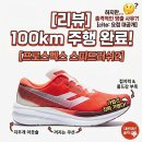 타이어 79 | [좐's 러닝 잡담] - 프로스펙스 스피드러쉬2 100km 착용 후기