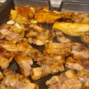 부추랑 삼겹살 이미지