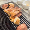 [중곡동맛집] 중곡역 고기집 고공 후기, 옥수수 연료로 구워 더 맛있는 숙성 삼겹살
