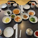 샌드위치와 런치메뉴(야간) 이미지