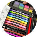 사랑아트+중동사랑아트유치원 | 유치원 새학기선물, 가격도 구성도 만족하는 드림아트 미술세트 후기