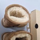 UGG 키즈 오버로크 스티치 스웨이드 부츠 (클래식 II) 체스트넛 1017703T CHE 구입 후기 사이즈 팁