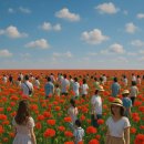 꽃양귀비마을 이미지