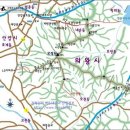 청계산 바라봉 모락산 백운산 광교산 코스 지도 이미지