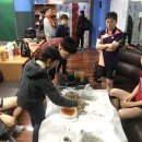 탁구 야간 이미지