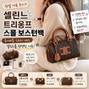 셀린느 트리옹프 스몰 보스턴백 한달 사용 후기｜루이비통 스피디 대신 선택한 이유
