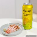 CU원주천매점 | 더한주류 서울의밤 유자녹차하이볼후기 편의점 하이볼추천