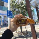 이순신광장로1R | 여수 이순신광장 디저트 맛집 여수당 쑥아이스크림 쑥초코파이 바게트버거