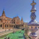 Plaza de España, Seville, Spain 이미지