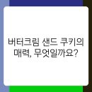 쿠키 | 동글동글 귀여움 폭발 버터크림 샌드 쿠키 후기