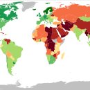 현재 세계 '민주주의 지수' 2022 이미지