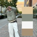 J-005 | 노스페이스 웨이브온 &amp; 스웨트 카고 ; 편하면서 예쁜 룩 | 민트패딩 + 아이보리카고(무신사 무진장 꼭...